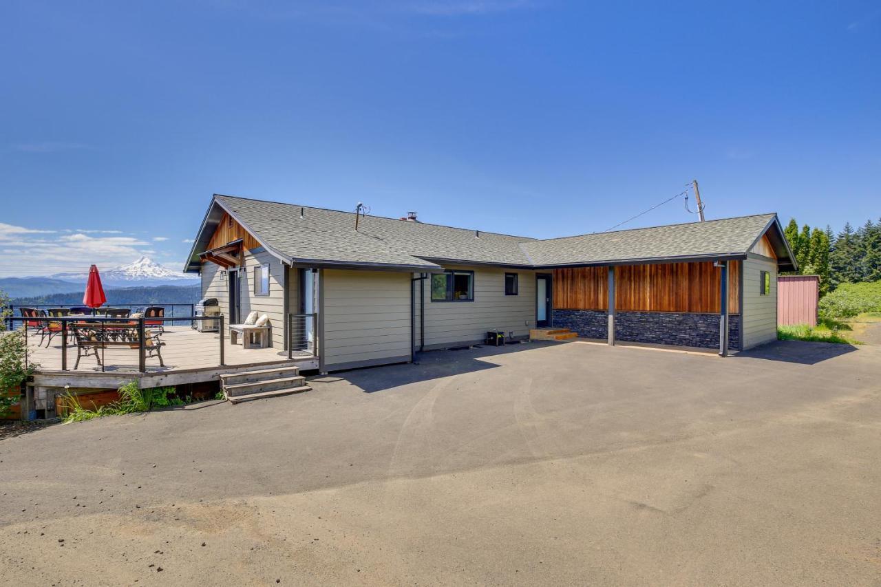 Modern Underwood Home With Deck And Mt Hood Views! מראה חיצוני תמונה