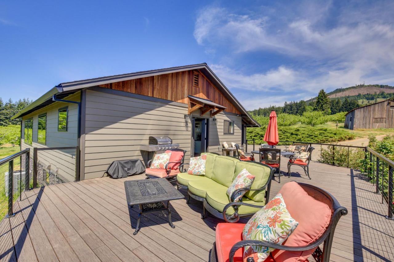 Modern Underwood Home With Deck And Mt Hood Views! מראה חיצוני תמונה